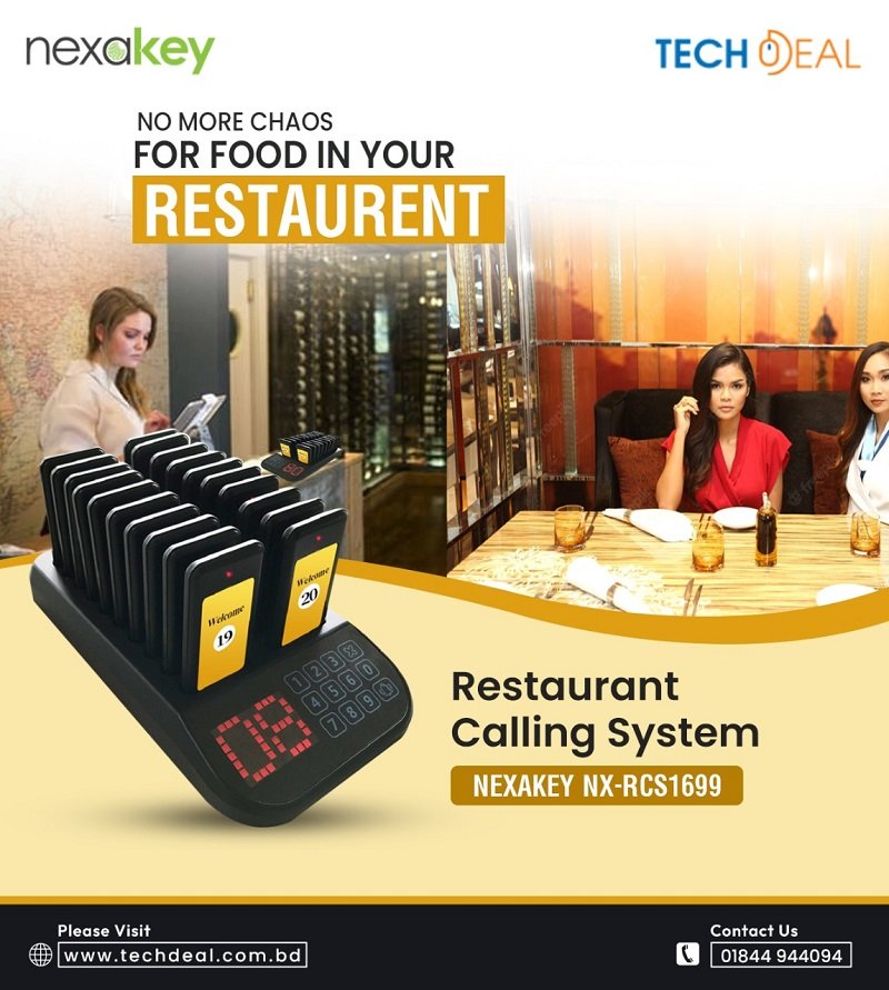 Restaurant Calling System price in Bangladesh